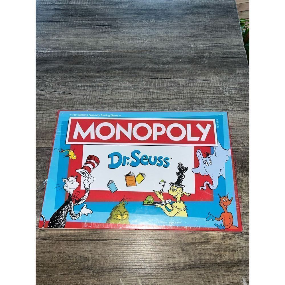 Dr Seuss Monopoly New In Box